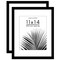Americanflat 2 Pack of Picture Frames with Mat - Plexiglass Cover